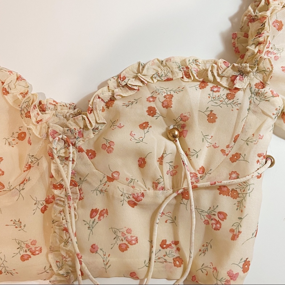 Sabo Skirt - Alexa Bodice Top - Floral